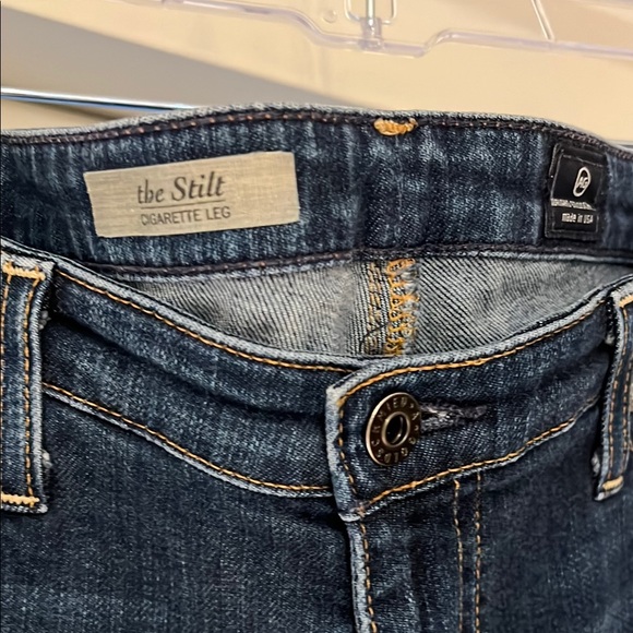 AG Adriano Goldschmied The Stilt Cigarette Leg Skinny Jeans 👖Denim - Picture 2 of 12